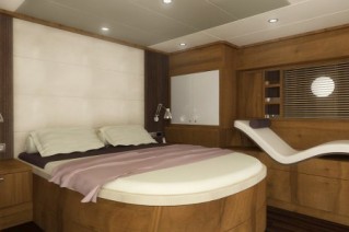 Interior of the 28m Turkish gulet Albatros